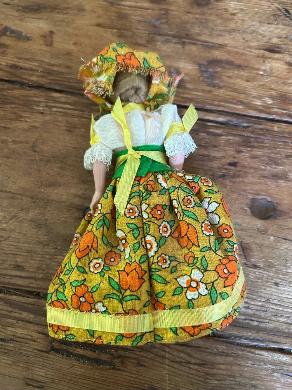 Vintage Italian Emilia Traditional Floral Doll